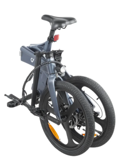 DYU T1 e-bike vouwfiets 250 watt motorvermogen topsnelheid 25 km/u 20&rsquo;&rsquo; banden 7 versnellingen