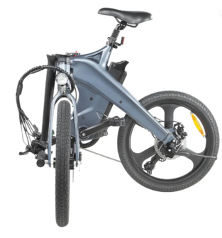 DYU T1 e-bike vouwfiets 250 watt motorvermogen topsnelheid 25 km/u 20&rsquo;&rsquo; banden 7 versnellingen