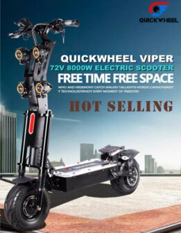 Quickwheel Viper 13 inch 8000W