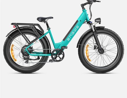 Engwe E26 - lage instap- Elektrische fatbike - 26 inch- 3 kleuren