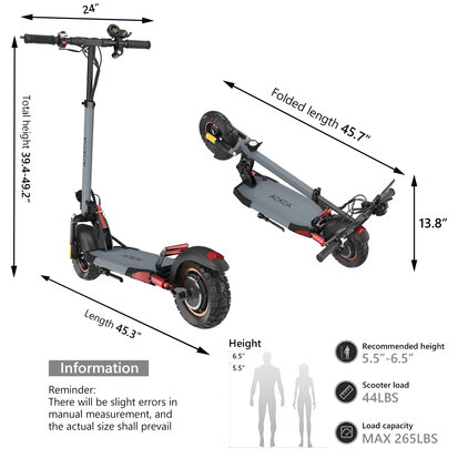 AOKDA A1 Elektrische off-road step