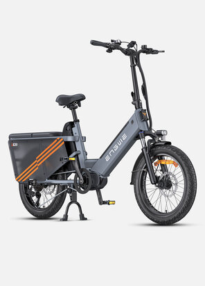 ENGWE LE20 Elektrisch bakfiets, 250W motor, grijs of blauw