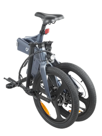 DYU T1 e-bike vouwfiets 250 watt motorvermogen topsnelheid 25 km/u 20’’ banden 7 versnellingen