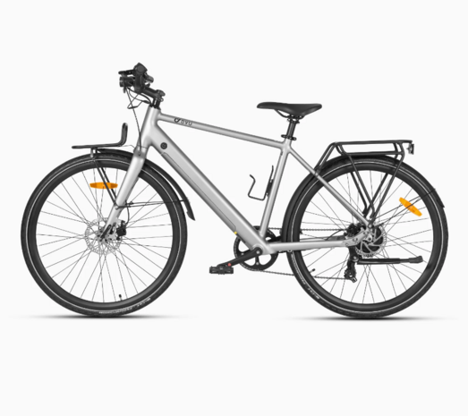 DYU Stroll1  9 AH  - Elektrische fiets -  700C 250W  -- uitneembare batterij  zwart of zilver