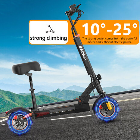 iENYRID M4 Pro S+ Max Elektrische off-road step met zadel