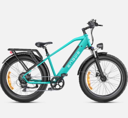 Engwe E26 - hoge instap- Elektrische fatbike - 26 inch- 3 kleuren