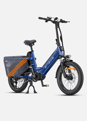 ENGWE LE20 Elektrisch bakfiets, 250W motor, grijs of blauw