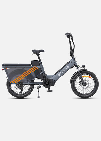 ENGWE LE20 Elektrisch bakfiets, 250W motor, grijs of blauw