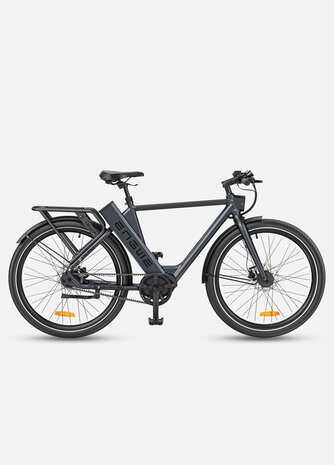 ENGWE P275 Pro- elektrische stadsfiets met bafang midden motor- - 19.2 AH- Oranje Zwart