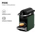 Krups XN3063 Nespresso Pixie Koffiecupmachine Donkergroen/Zwart_