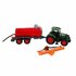 Kids Globe Farming Tractor met Giertank Groen/Rood_